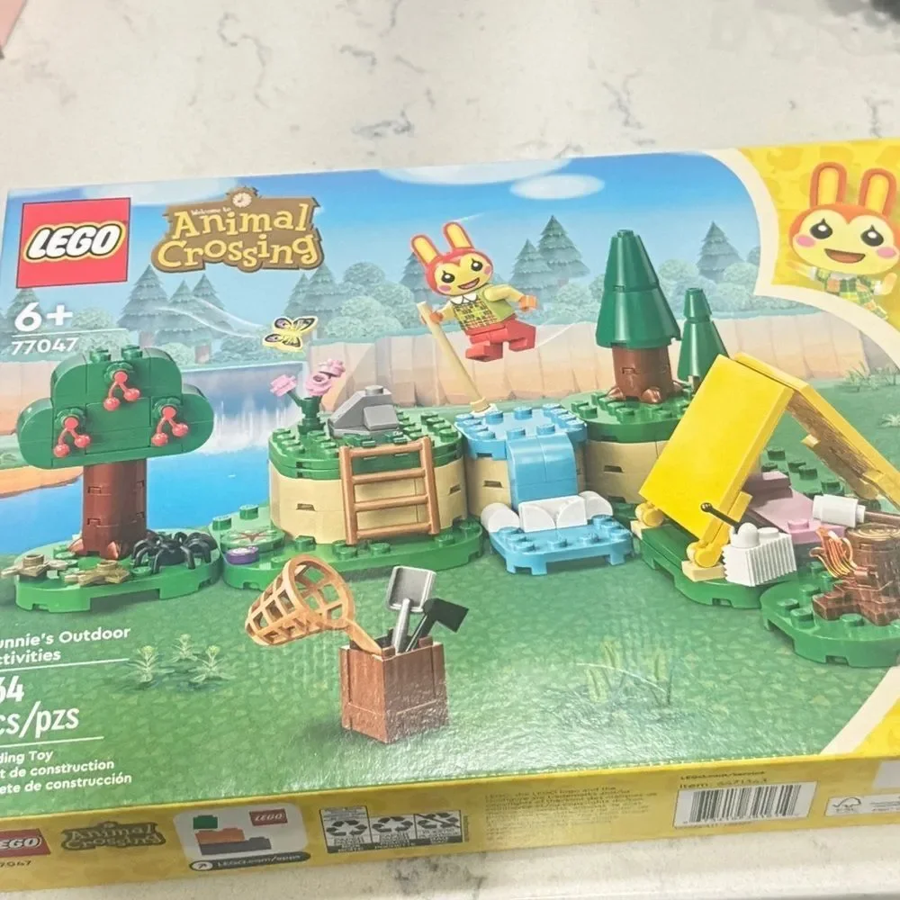LEGO Animal Crossing Bunnie's Outdoor Activities 77047 Adventure Set toy, game